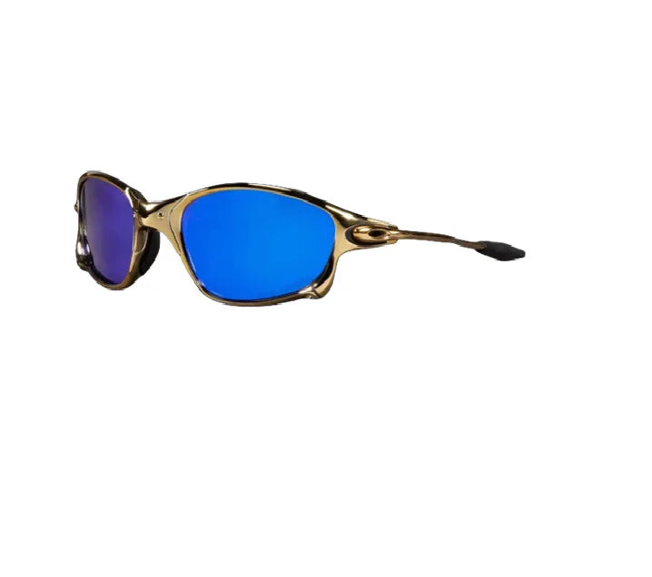 Metal Frame Polarized Sport Sunglasses – UV Protection, Windproof, Unisex