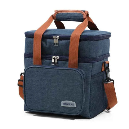 Insulated Thermal Lunch Bag – Waterproof Cooler Bag with Shoulder Strap for Camping, Work &amp; Outdoor Use