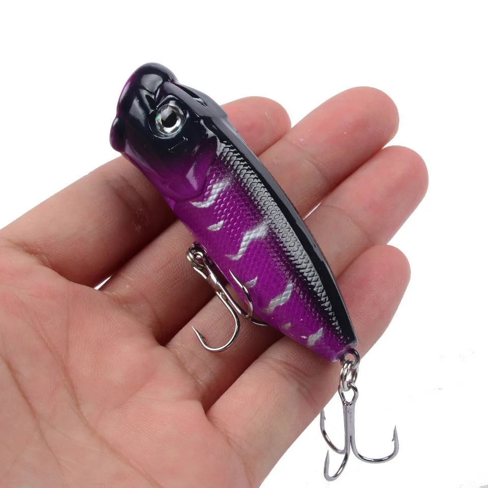 MingYan Topwater Popper Lure – 6.5cm / 12g, ABS Hard Bait, Size 
