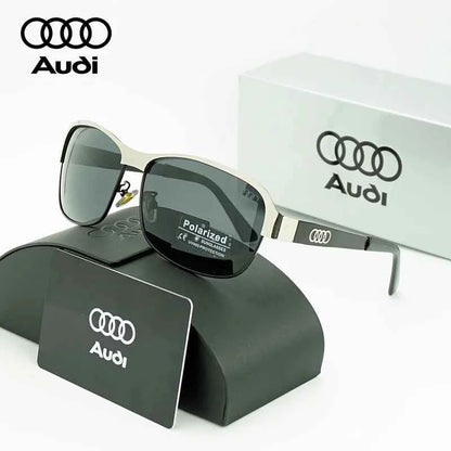 AUDI Luxury Sunglasses High End for Men Women Polarized UV400 Driving Glasses Classic Style Premium Quality Fashion Design 54