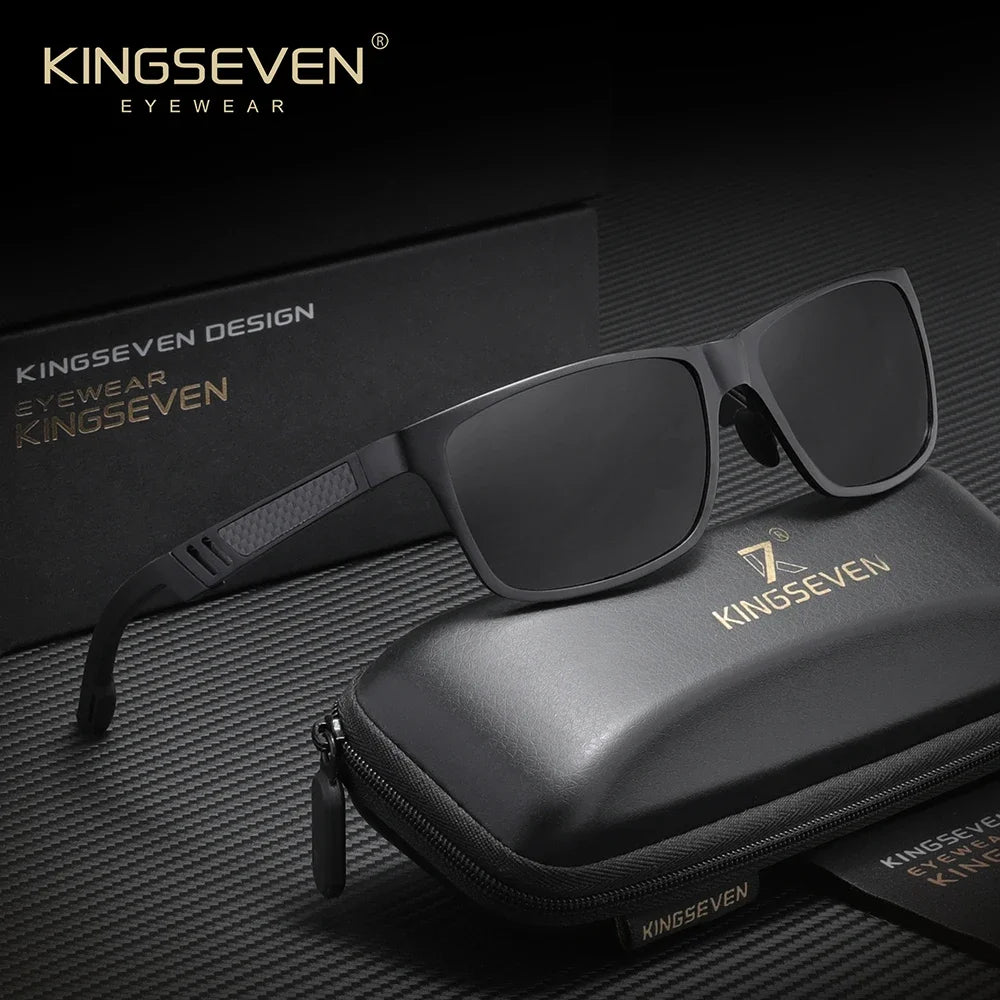 KINGSEVEN Trendy Polarized Sunglasses – UV400 Anti-Glare Outdoor Eyewear for Men &amp; Women