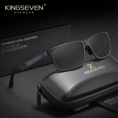 KINGSEVEN Trendy Polarized Sunglasses – UV400 Anti-Glare Outdoor Eyewear for Men &amp; Women