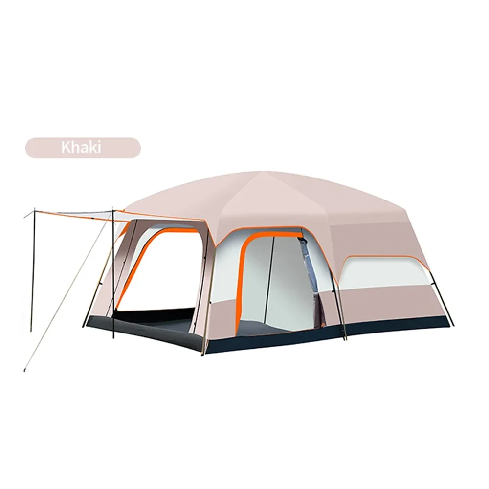 Sonuto 4-Season Family Camping Tent – 2 Bedroom + Living Room, 2000-3000mm Waterproof, 3–12 Person (S &amp; L)