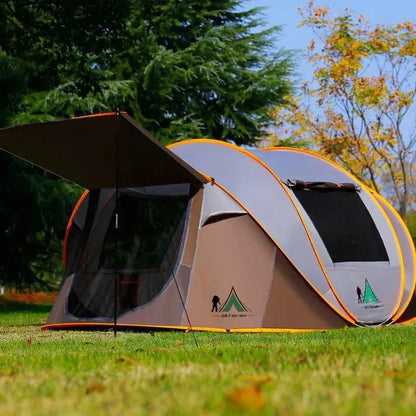 Automatic Pop-Up Camping Tent – 3 to 8 Person Family Tent, Waterproof, Instant Setup