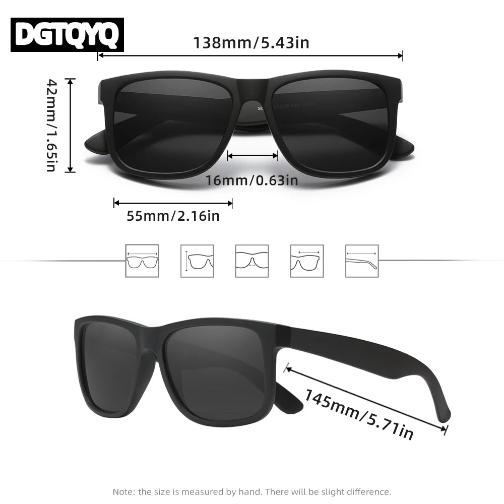 Vintage Rectangle UV400 Sunglasses – Unisex Fashion Eyewear