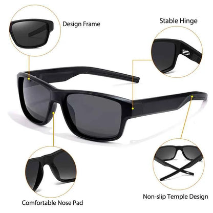 CATERSIDE New Polarized Sunglasses Men Outdoor Sports Small Frame Sun Glasses Fishing Cycling Fashion Eyewear Lunette De Soleil