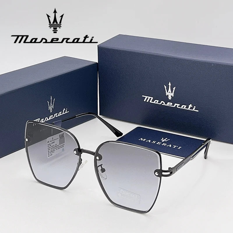 Premium Pilot-Style Polarized Driving Sunglasses – UV400 Mirror Lenses Anti-Reflective Alloy Frame Unisex Outdoor Eyewear (Model 81808)