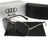 Audi UV400 Polarized AntiGlare Retro Flight Sunglasses Glasses for Motorcycle Classic FrogEye Outdoor Glasses Men Women 501