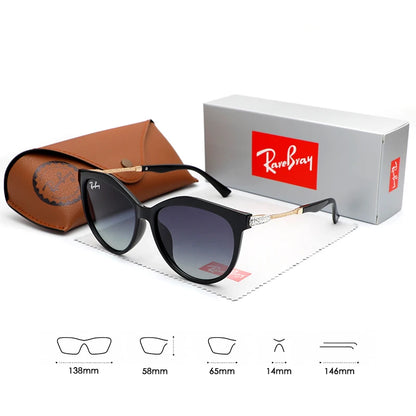 Women’s Oversized Oval Polarized Sunglasses – Large Frame UV400 Leisure &amp; Outdoor Shades