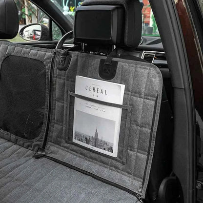 Dog Car Seat Cover Waterproof Pet Dog Carriers Travel Mat Hammock For Small Medium Large Dogs Car Rear Back Seat Safety Pad