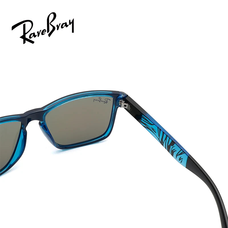 Rectangle Polarized Sunglasses – Unisex UV400 Anti-Glare Sport &amp; Riding Shades