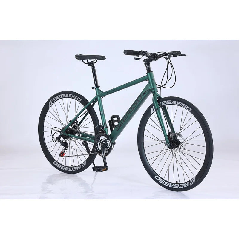 Cross-border wholesale 700C geared unisex road bike for urban outdoor commuting, adult student