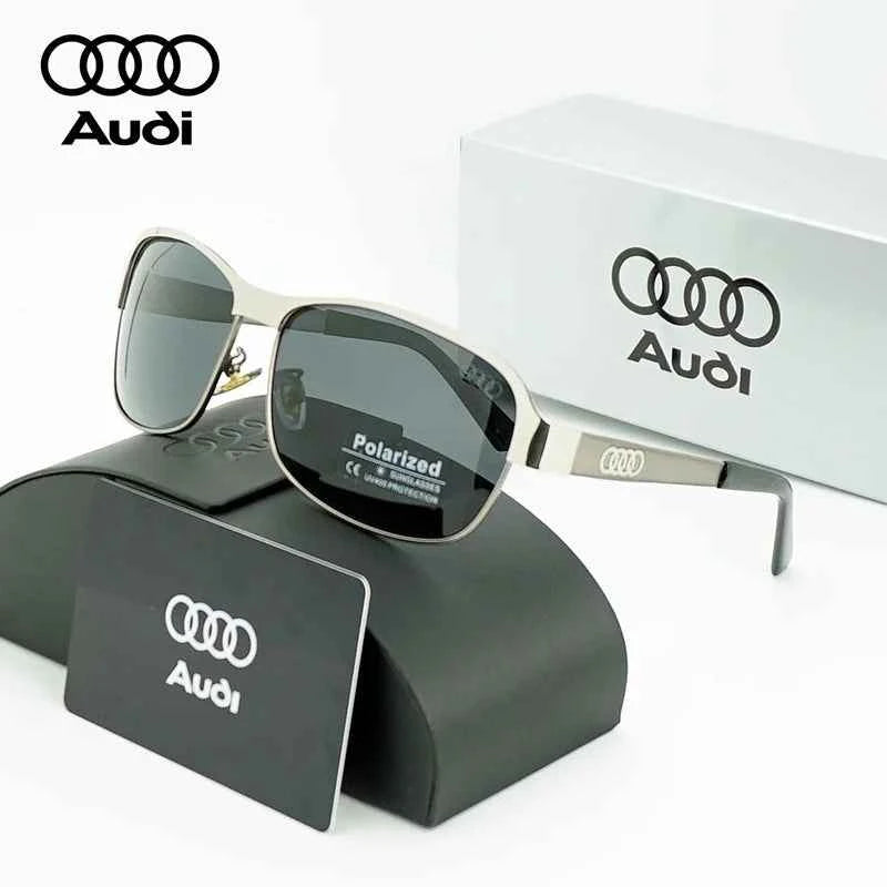 AUDI Luxury Sunglasses High End for Men Women Polarized UV400 Driving Glasses Classic Style Premium Quality Fashion Design 54
