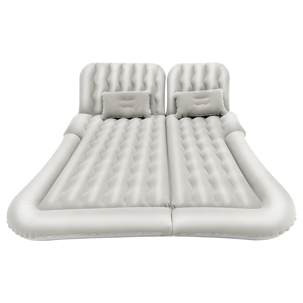 Portable Inflatable Car &amp; Camping Air Mattress – 174×126cm, 250kg Capacity, 6-Chamber w/ Pump, 2 Pillows &amp; Bag