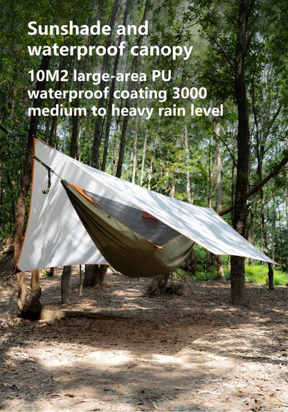Camping Hammock With Mosquito Net Outdoor Garden Portable Awning Tent Canopy Sleeping Hanging Hammocks Swing For Nature Hike