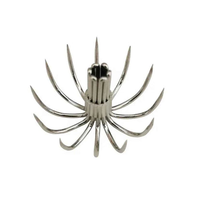 20-Piece Stainless Steel Squid &amp; Cuttlefish Hook Set – Umbrella P-Series (10 Sizes)