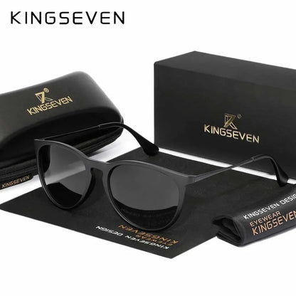KINGSEVEN S28 Cat Eye Sunglasses – Plastic Frame, UV400, Women