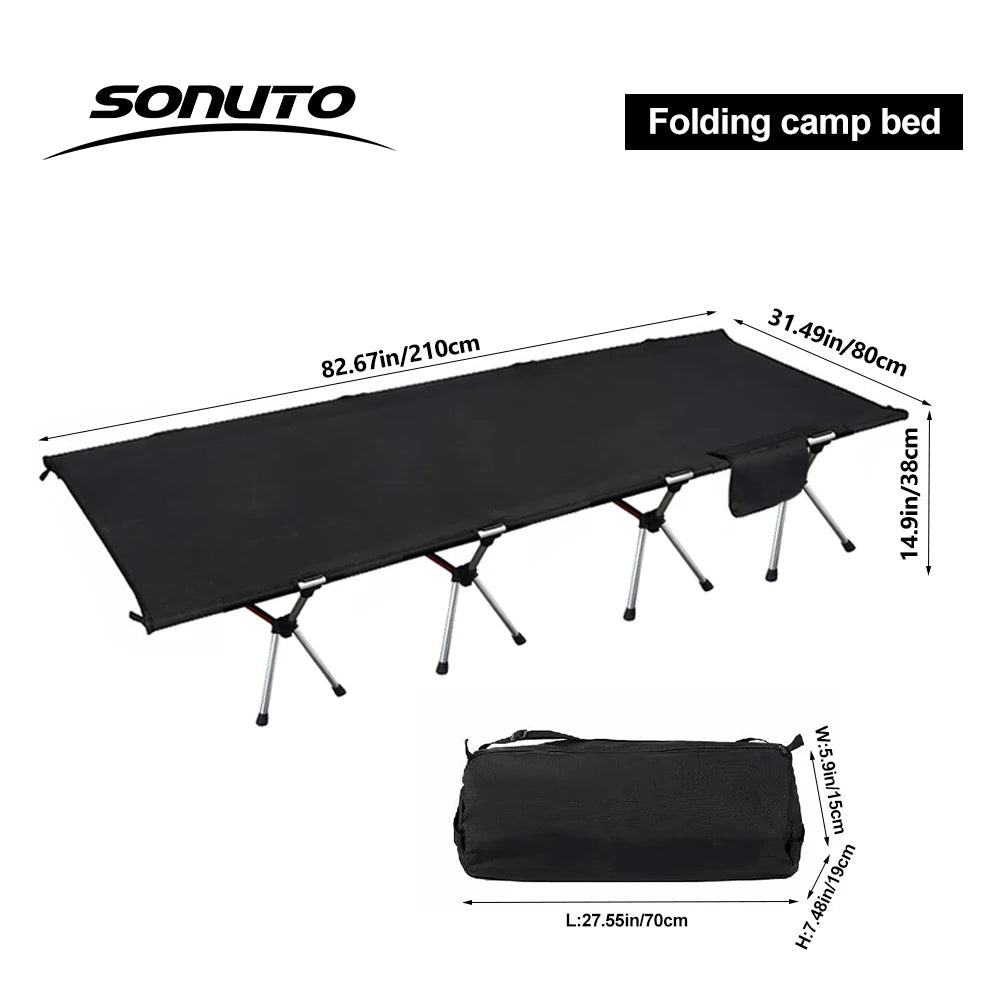 Sonuto 1-Person Camping Tent – Waterproof, Windproof, 4-Season with Aluminum Poles
