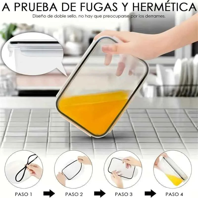 48Pcs BPA-Free Food Storage Set - 24 Airtight Containers &amp; Lids with Labels for Pantry, Travel, Kitchen Organization
