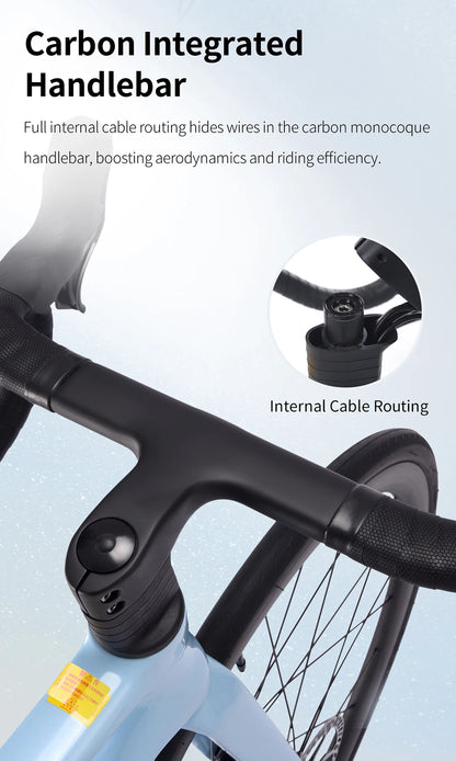 2025 SAVA NEW BIKE STAR SHIP Carbon Fiber Road Bike with HRD Dual Control Shifter Kit Road Racing Bike CE/UCI Certified