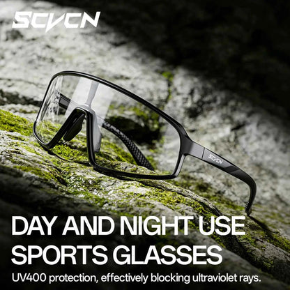 SCVCN Photochromic Sunglasses for Men Glasses Cycling Eyewear UV400 Sports MTB Outdoor Goggles Bicycle Women Sunglasses 2026