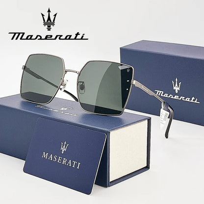 Premium Pilot-Style Polarized Driving Sunglasses – UV400 Mirror Lenses Anti-Reflective Alloy Frame Unisex Outdoor Eyewear (Model 81808)