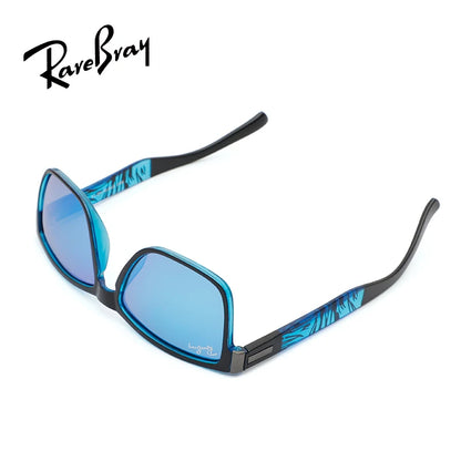Rectangle Polarized Sunglasses – Unisex UV400 Anti-Glare Sport &amp; Riding Shades