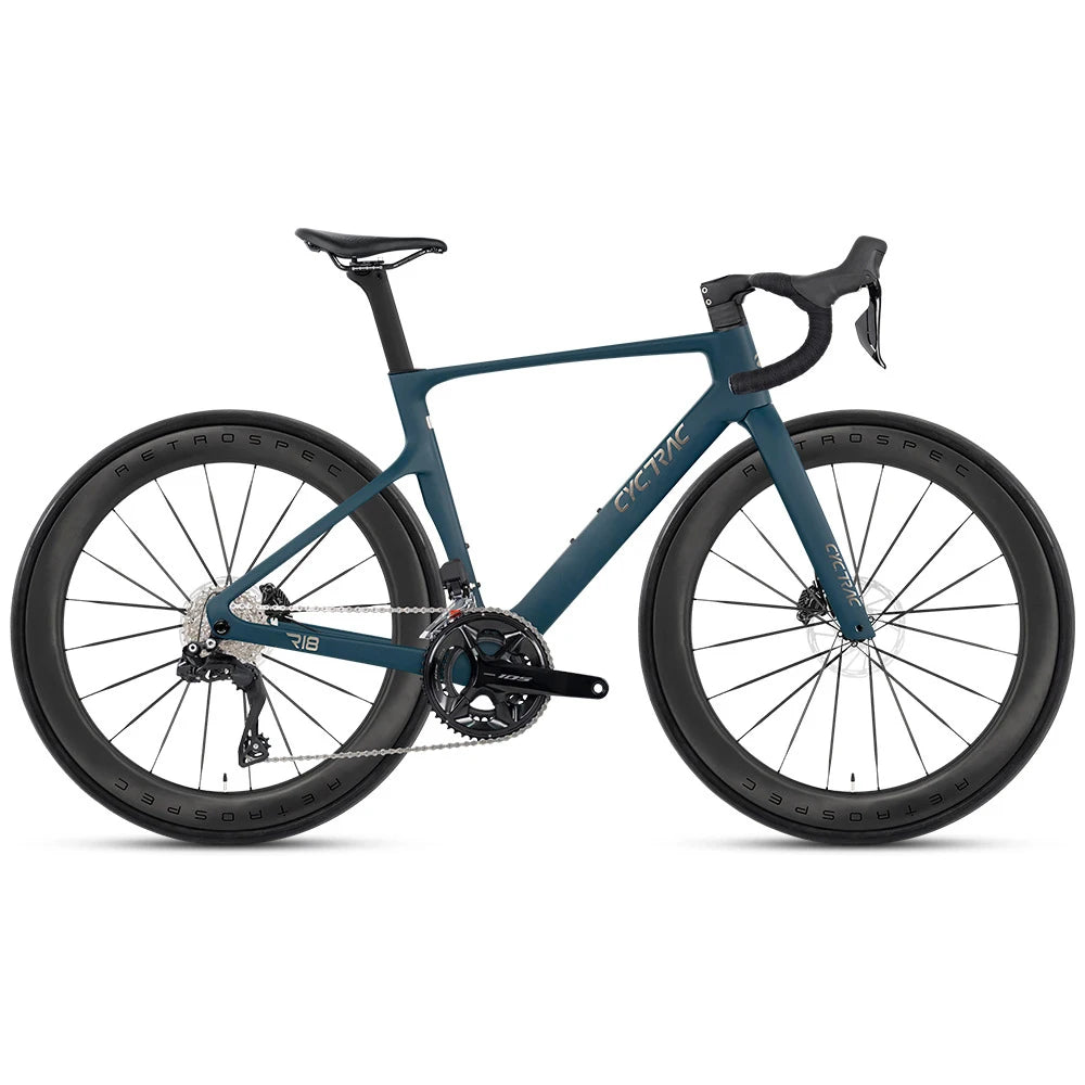 Light Weight Full Carbon Road Bicycle R18 700*28C Racing Bike with R7120-24S Mechanical Shifter/R7170-24S Wireless Di2 Groupsets
