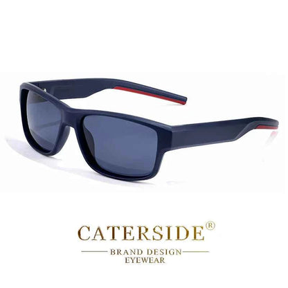 CATERSIDE New Polarized Sunglasses Men Outdoor Sports Small Frame Sun Glasses Fishing Cycling Fashion Eyewear Lunette De Soleil