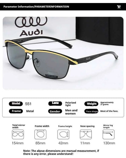 AUDI Luxury  Car High End Anti Glare Driver Goggles Polarized Sunglasses