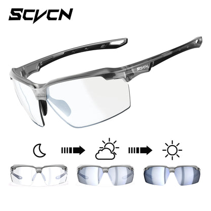 SCVCN Tactical Shooting Glasses – Photochromic Polarized Shockproof Goggles for Hunting, Airsoft &amp; Outdoor Sport
