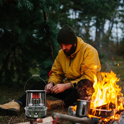 Liftable Kerosene Camping Stove – Windproof Portable Heating Stove for Outdoor &amp; Home Use