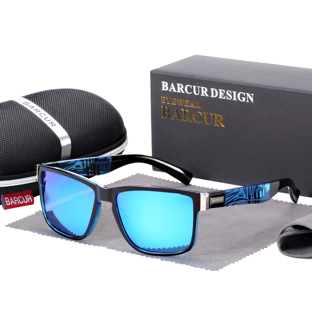 Polarized Sport Sunglasses for Men – UV400 Cycling, Driving &amp; Outdoor Eyewear