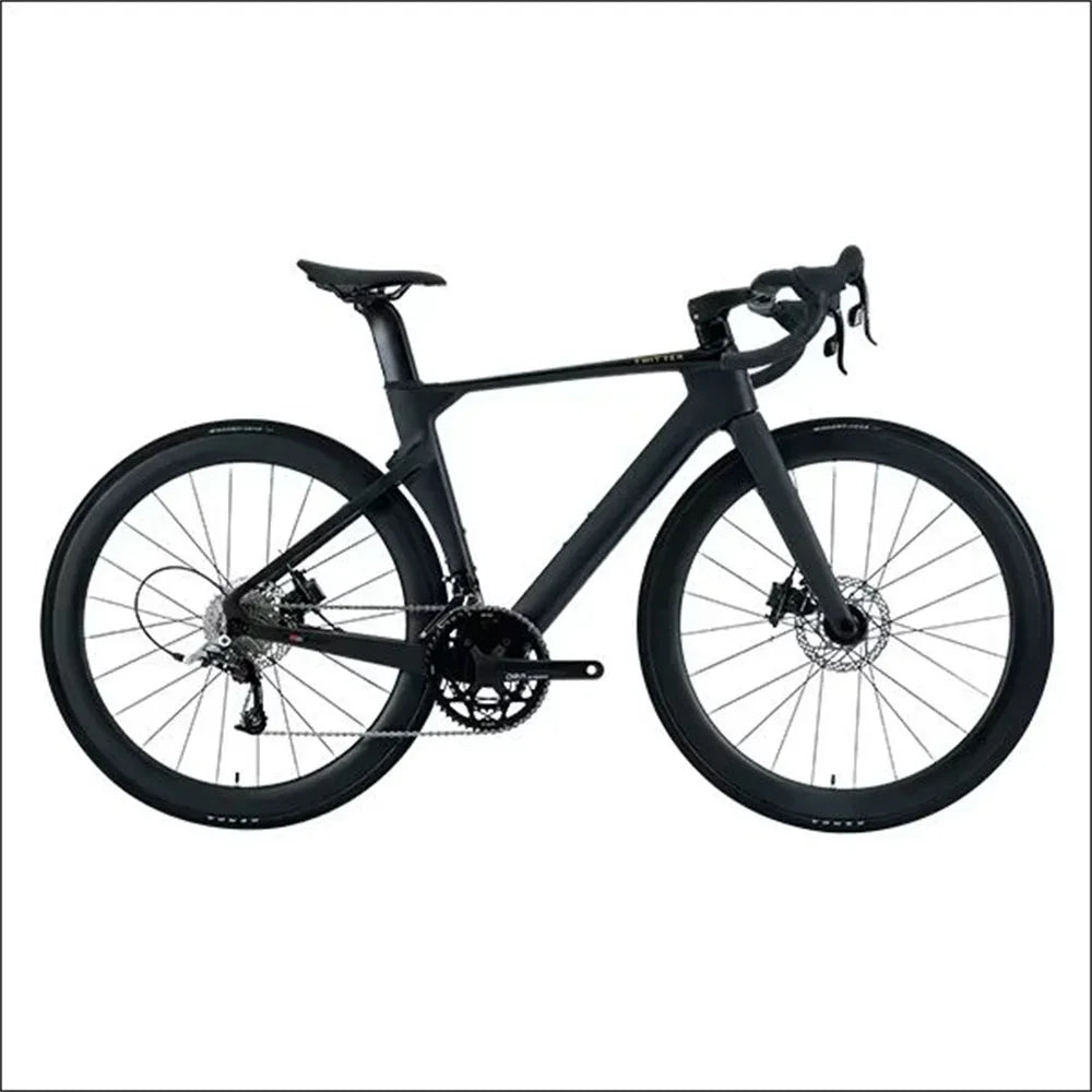 TWITTER R5Pro Carbon Fiber Road Bike – T800 Frame, EDS-TX7100 24-Speed Electronic Transmission