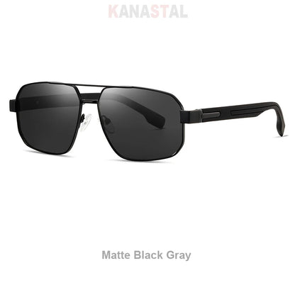 KANASTAL S15107 Polarized Goggle Sunglasses – Metal Frame, UV400, Unisex