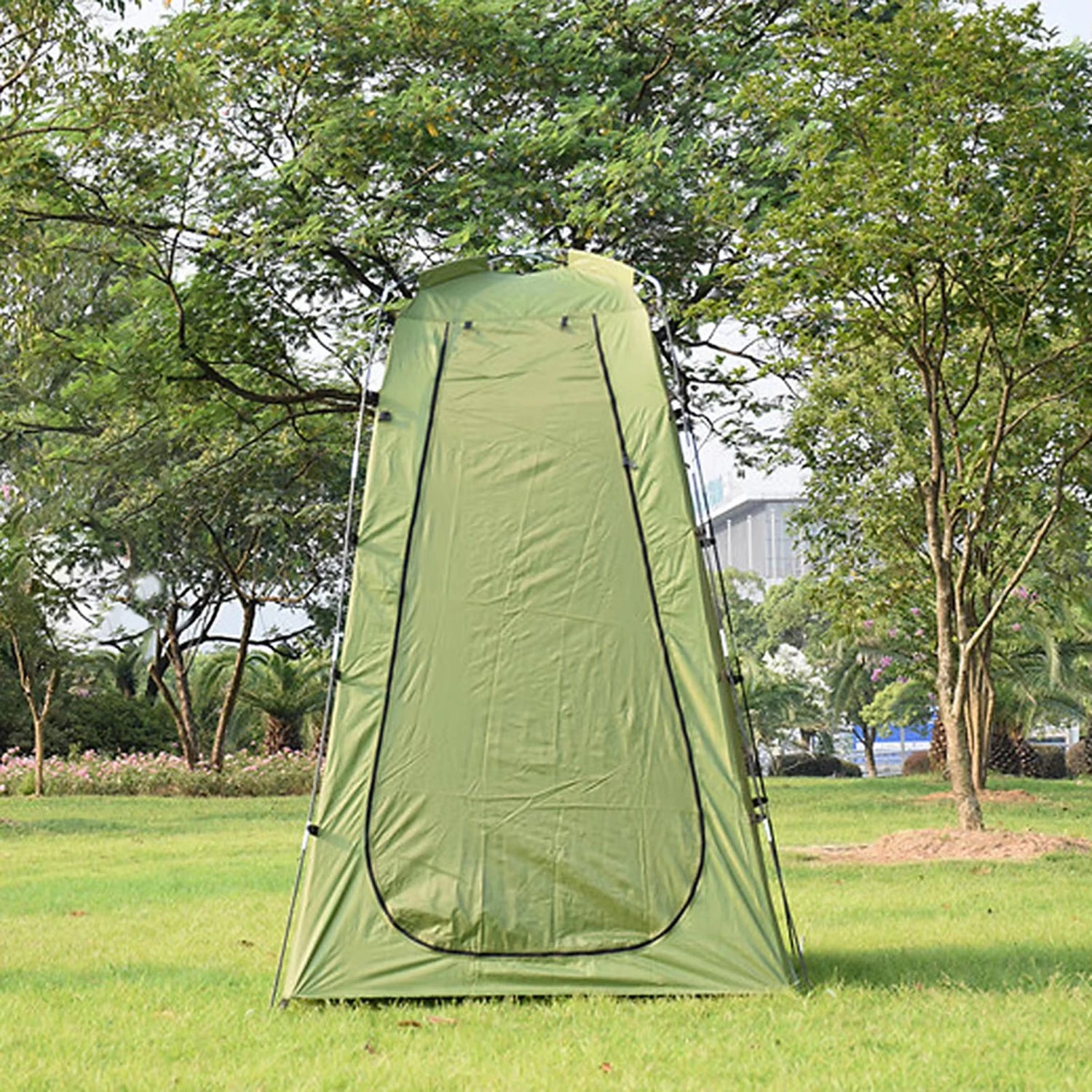 Portable Pop-Up Privacy Shower Tent – Aluminum Poles, 4-Season, for Camping, Fishing &amp; Changing