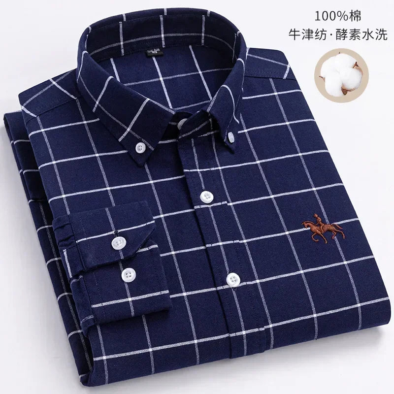 S~7XL 100% Pure Cotton Men&