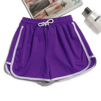 Summer Girl Shorts Streetwear Female Women Fitness Joggers Sports Running Breathable Plus Size Short Pants