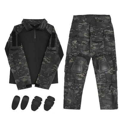 G3 Combat Uniform Tactical Sets Combat Shirt Cargo Pantsuit Training Hiking Hunting Clothes Wear-resisting Suit