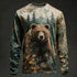 Men’s Camo Deer Print Long Sleeve Shirt | Nature Nest Supply