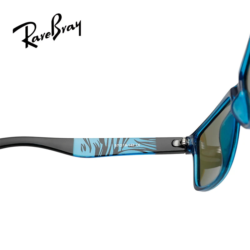 Rectangle Polarized Sunglasses – Unisex UV400 Anti-Glare Sport &amp; Riding Shades