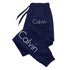 Casual Printed Sports Running Trousers Men Women Autumn Drawstring Long Pants Fitness Solid Sweatpants Unisex Gym Wear