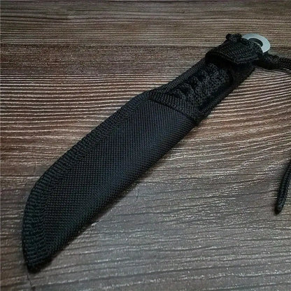 1 Piece Outdoor Wilderness Stainless Steel Hunting Knife,Cutting Tool,Portable Blade Survival Knife,Wilderness Camping Supplies