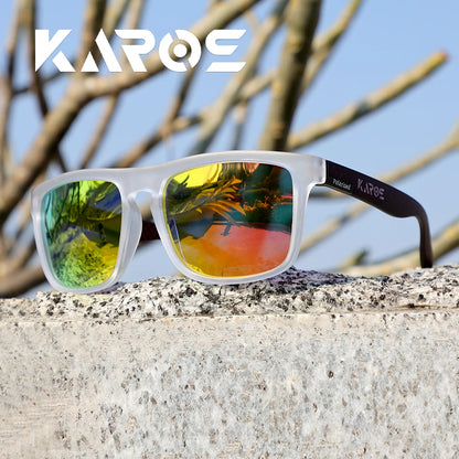 KAROS YZ2024 Polarized Square Sunglasses – UV400 Unisex, Outdoor Sport