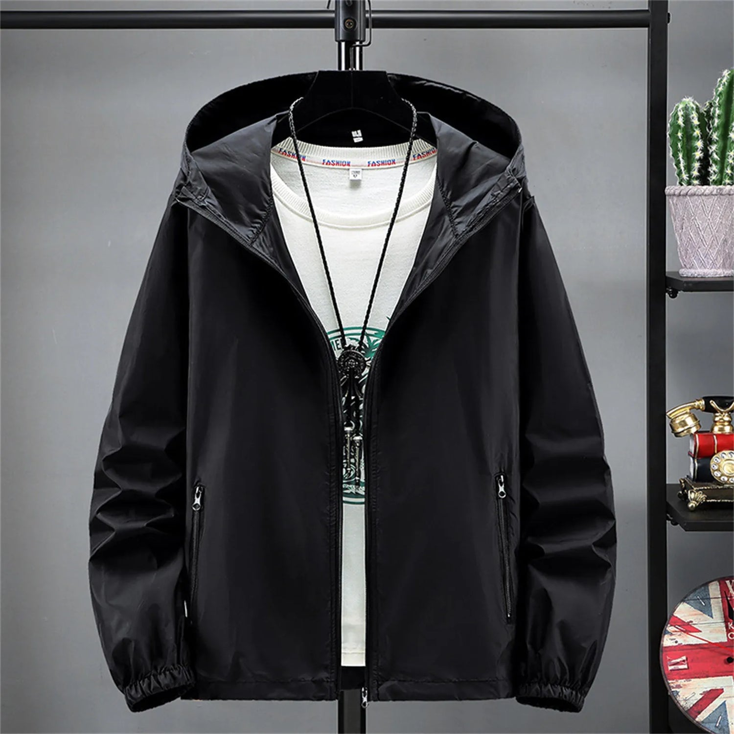 Summer Men Women Teens Quick Dry Anti-UV Thin Ultra-Light Running Camping Hiking Jacket Skin Coat Sun Protective Windbreaker