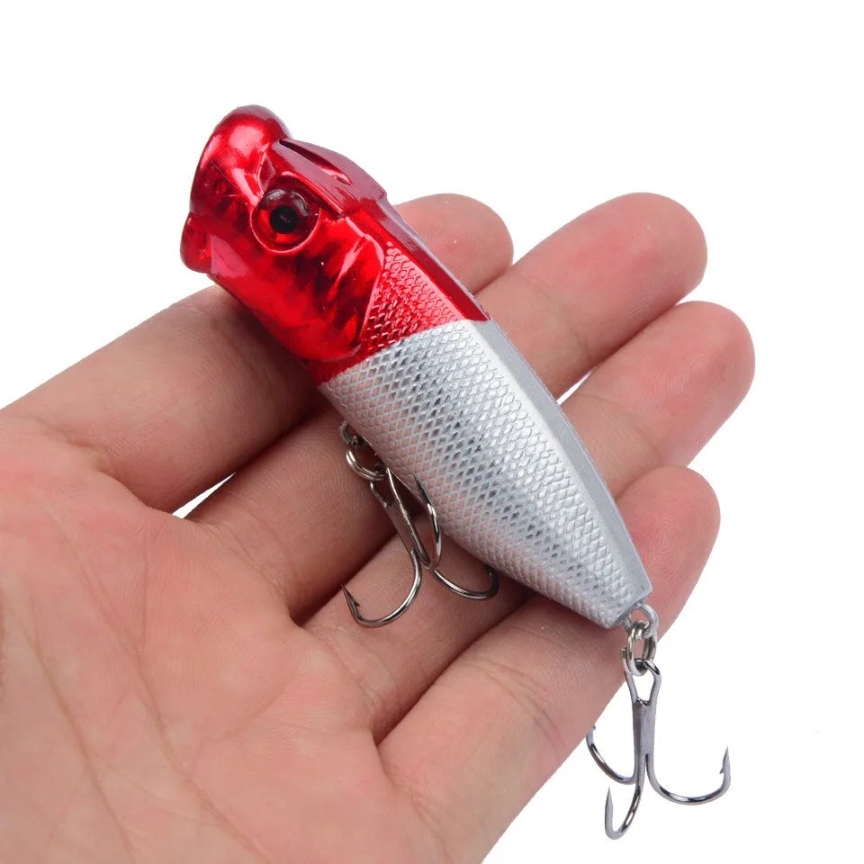MingYan Topwater Popper Lure – 6.5cm / 12g, ABS Hard Bait, Size 
