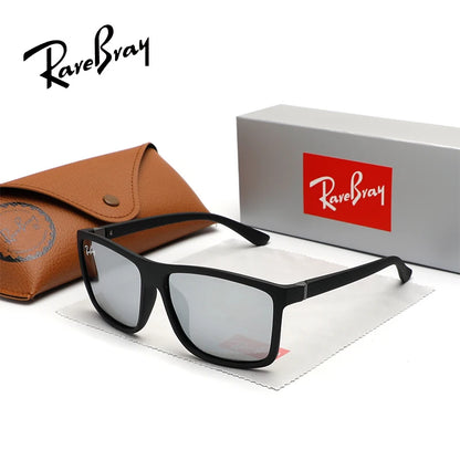 RareBray Polarized Sunglasses – Large Square Frame, UV400, Unisex
