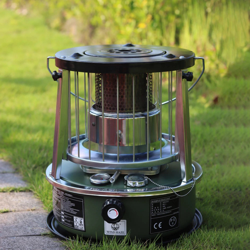 Liftable Kerosene Camping Stove – Windproof Portable Heating Stove for Outdoor &amp; Home Use