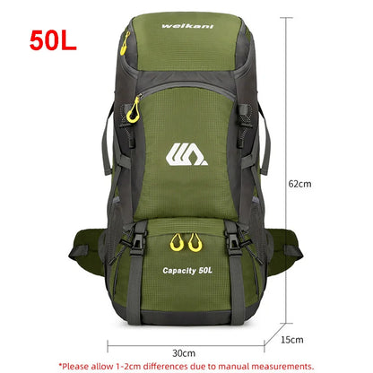 50L Hiking Backpack – Waterproof Travel Rucksack for Camping, Trekking &amp; Travel