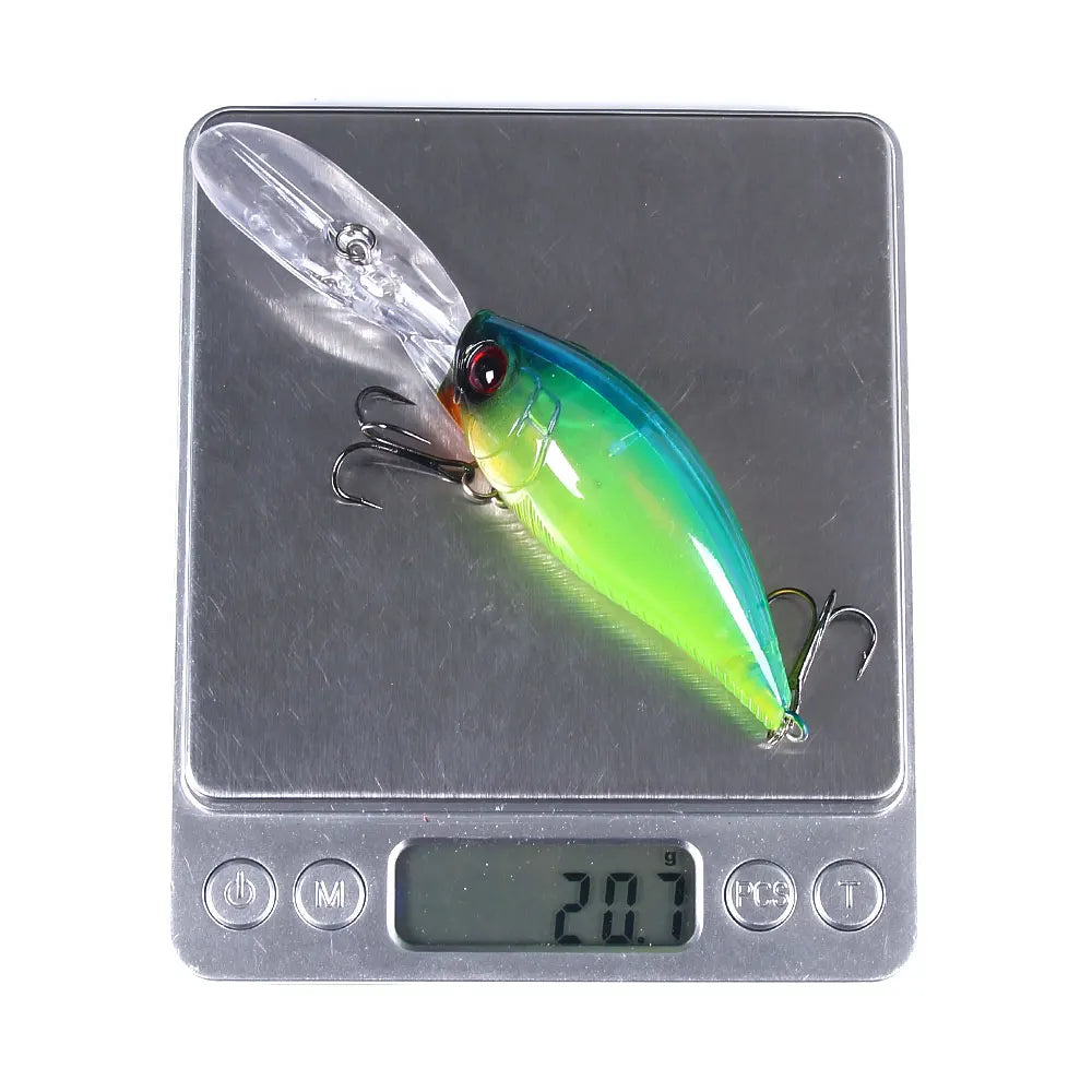 12.5cm 20.5g Crankbait leurre Fishing Lure Pike Carp Fishing Artificial Hard Bait Fish Lures Wobbler Crankbait Fishing Tackle
